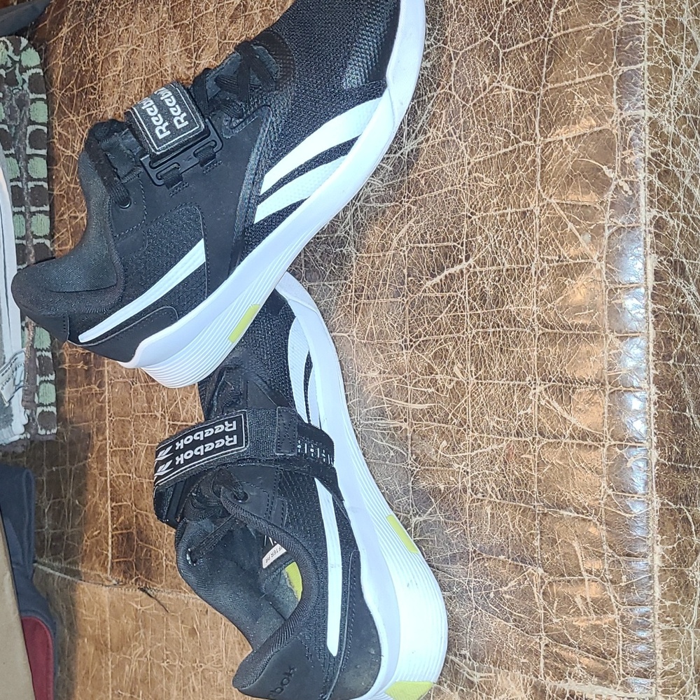 Reebok Lifter PR II Weight Lifting Shoes. Size 9.5 Men's. Black/White - Picture 7 of 10